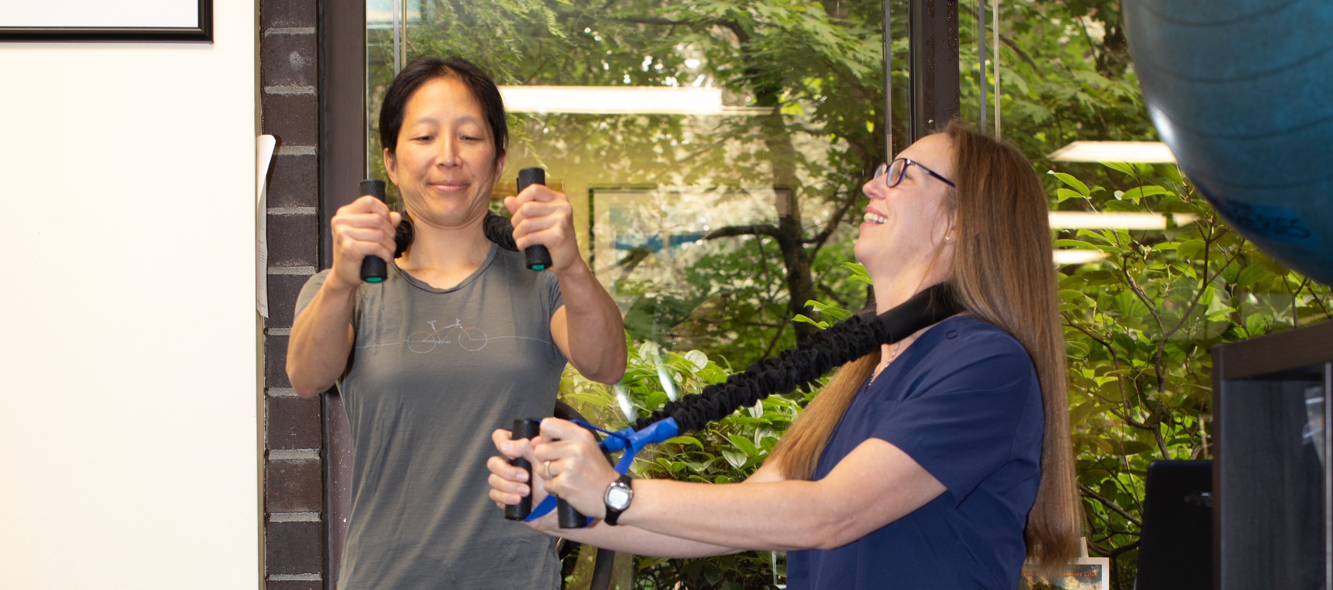 chiropractic exercise banner