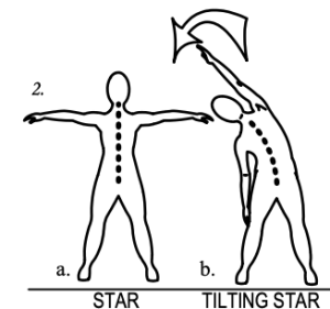 spinal hygiene exercise 2 -tilting star